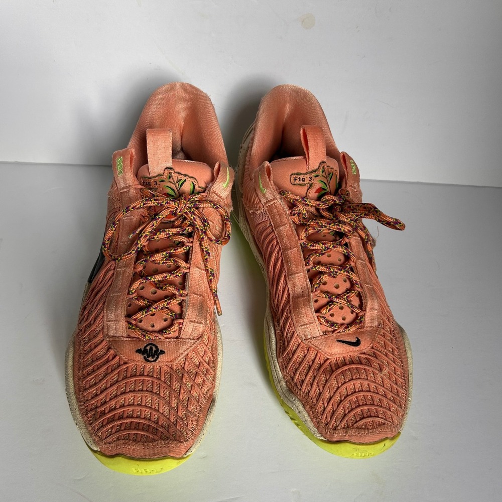 Nike Cosmic Unity Apricot Agate Basketball  Orange Green Shoes Mens US 9